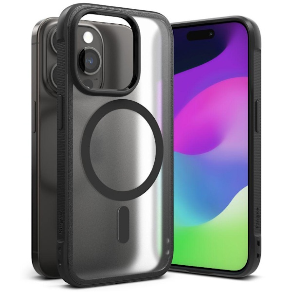 Ringke iPhone 15 Pro Max Cover MagSafe Fusion Bold Mat Sort