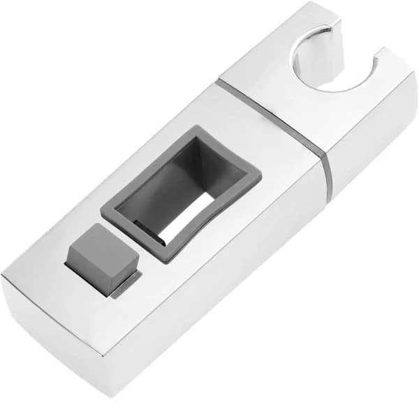 Glidende Dusjhodeholder for Stang - 15 x 30 mm - Utskiftbar Rektangulær og Firkantet Dusjhodeholder