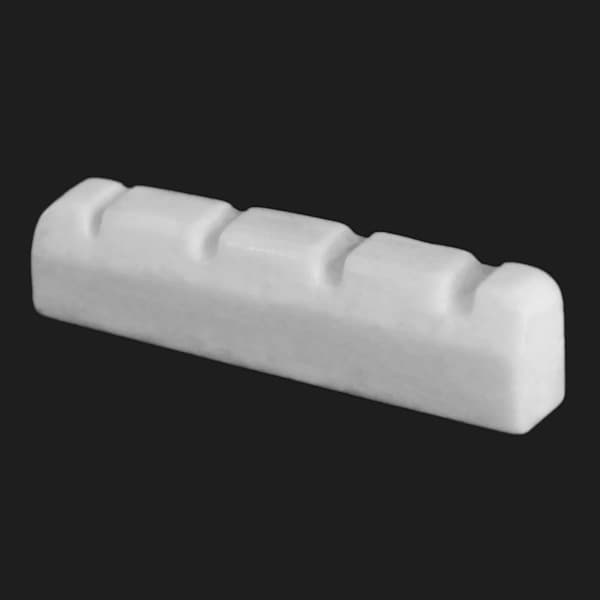 Sadel til 4-strengs bas (38 X 6 mm, ubleget)