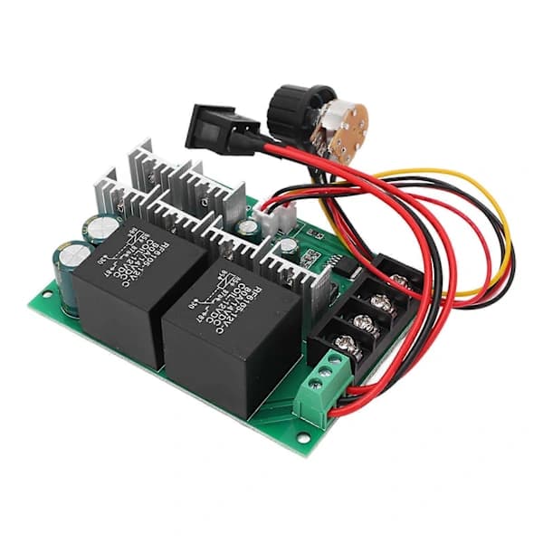 DC Motor Kontroller Borstad Hastighetskontroll Justerbar CW CCW Omkopplare Stor Vridning 40A 10‑50V