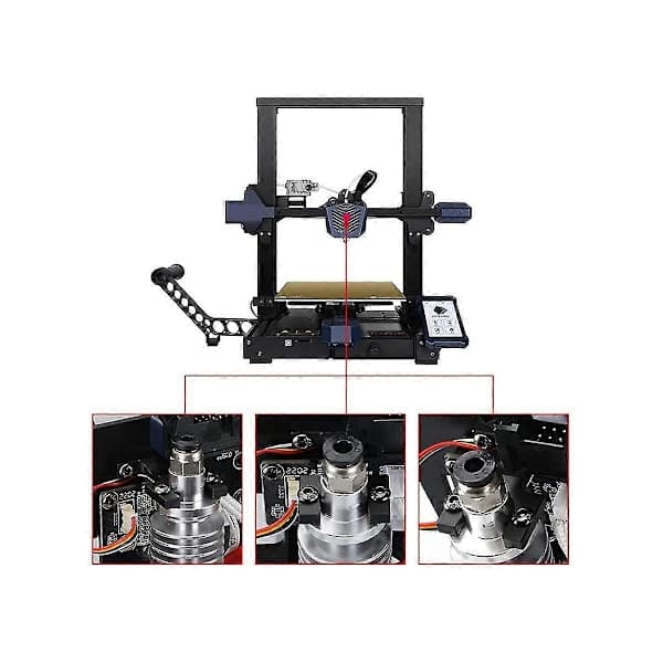3D-skrivartillbehör för Vyper E Extruder Hot End Monteringsblock Automatisk Nivellering