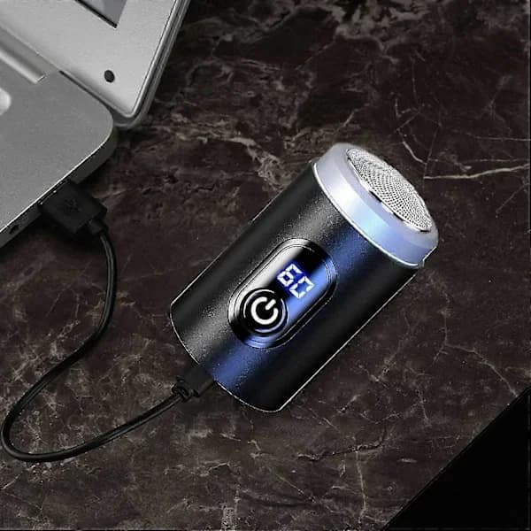 Sopami Mini Elektrisk Barbermaskin, Ny Hurtiglading Digital Display Mini Barbermaskin