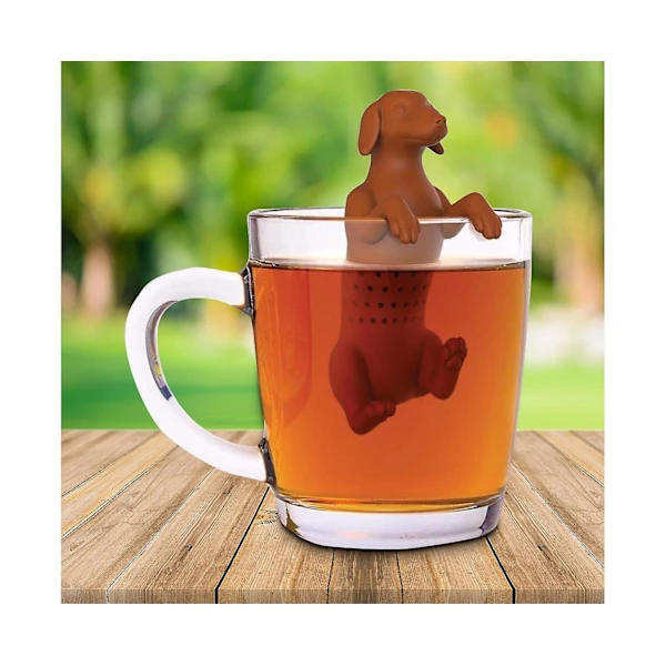 Teinfuser formet som en pølsehund