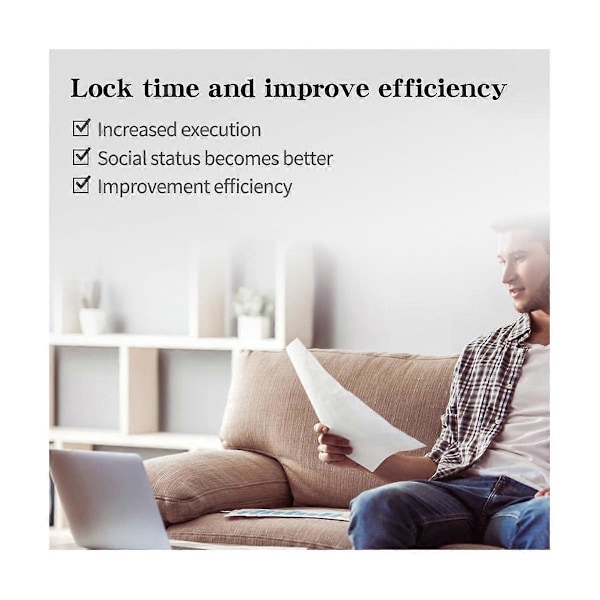 CASA Smart Time Lock LCD-skärm Elektronisk Timer Switch USB Uppladdningsbart Timer Hänglås Rese Elektronisk