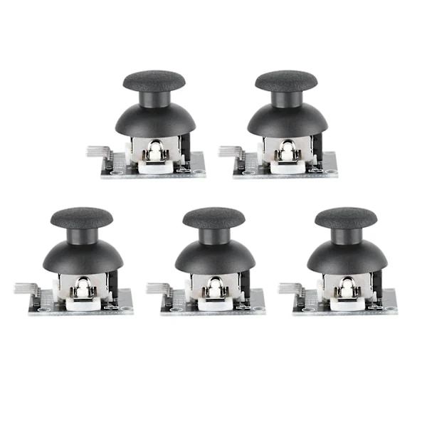 5 stk. Dual-akset Joystick-modul til Arduino-spilcontroller