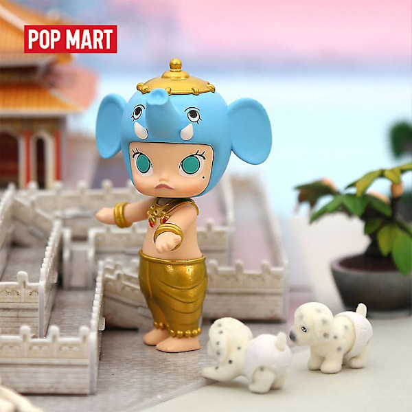 Pop Mart Molly Fobidden City Auspicious Animals Blind Box Animal Story