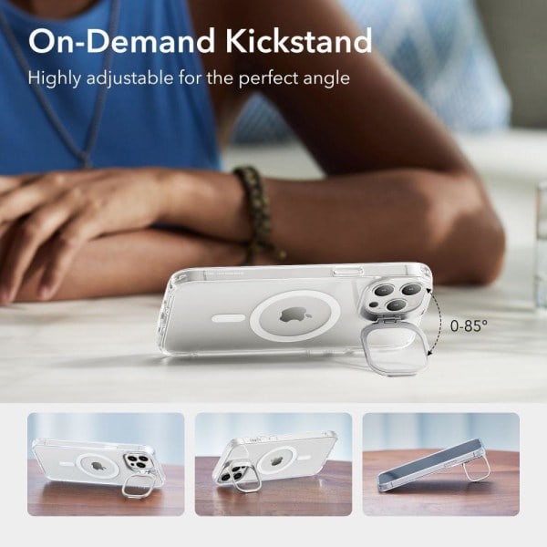 CASA ESR iPhone 14 Pro Max Cover Kickstand HaloLock MagSafe Transparent , ;