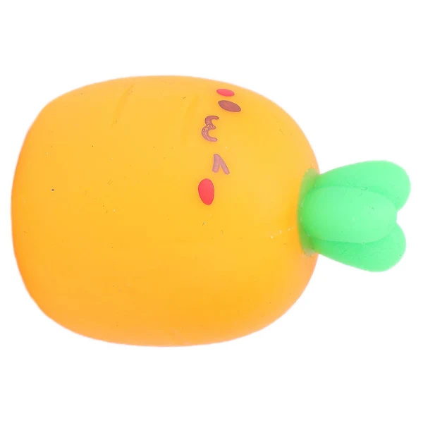 [CA] Orange Gulerod Squishy Legetøj Stresslindring Dekompression Klemme Squishy Legetøj