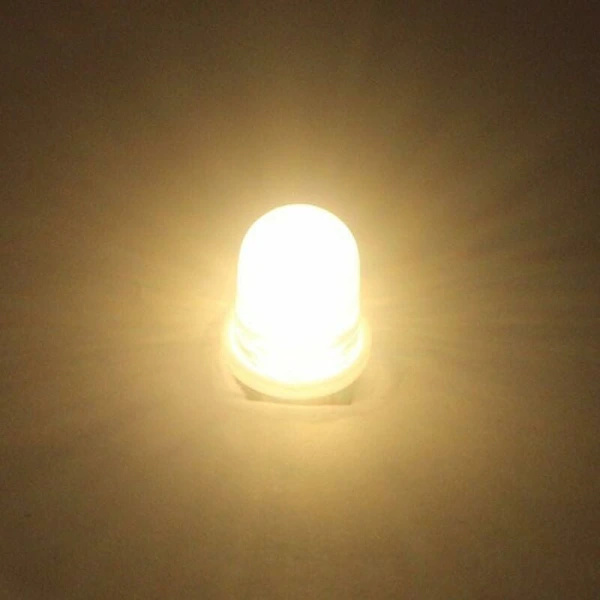 10 st E10 12V LED-spotlampor Varmvit