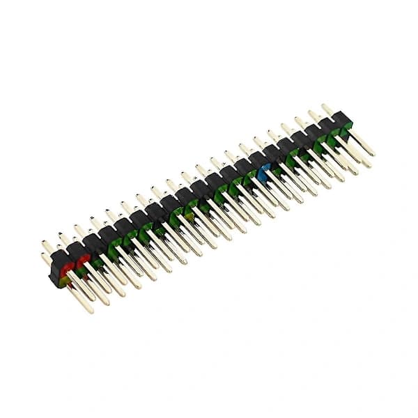 St Gpio Er For Null Dobbel Rad Med 20 Stifter Stift Gpio Kontakt Stac E, 2 stk X 20