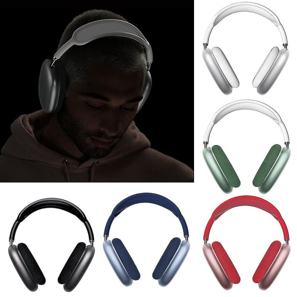 REMAKE P9 Over-Ear Hovedtelefoner Memory Foam Fuld Dækning Headset Aktiv Støjreduktion Sølv