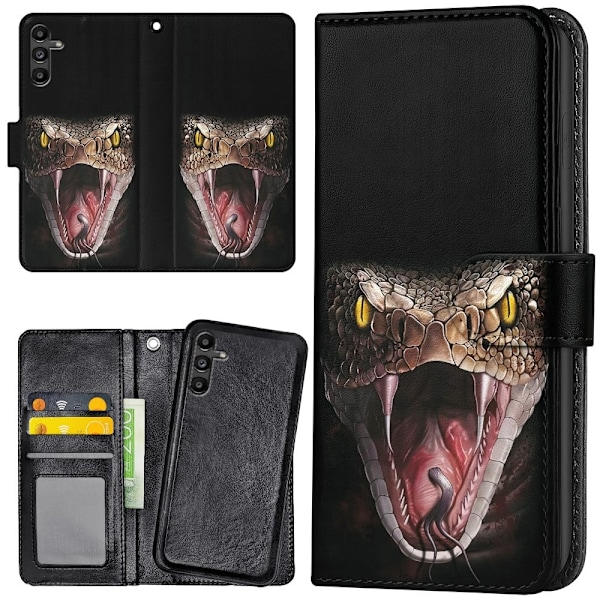 Samsung Galaxy A55 5G - Lompakkokotelo/Kuori Snake