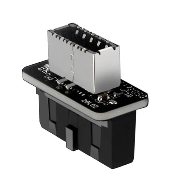 USB 3.0 intern header till USB 3.1/3.2 typ C front typ E adapter omvandlare A