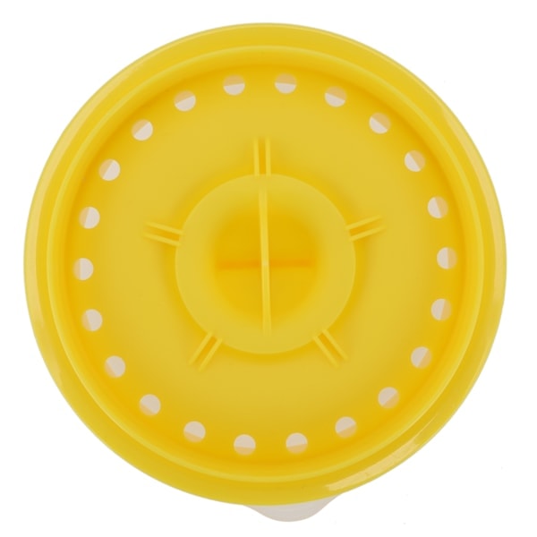 Eggeplommeseparator med oppsamlingsbase, kjøkkenhjelpemiddel for matlaging/baking, sikker og holdbar eggeseparasjon, design med flere hull for