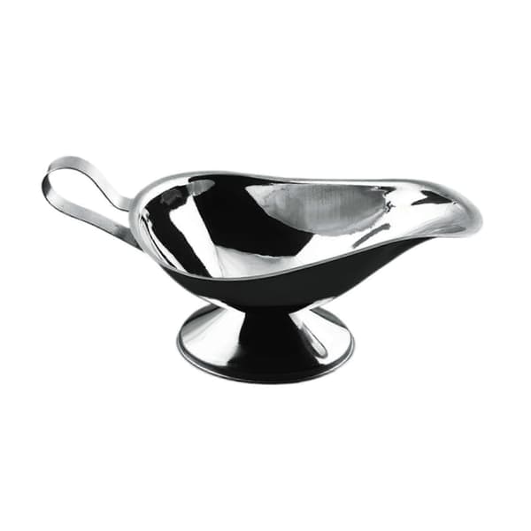 Sovsekande i rustfrit stål, sovsekål krydderiskåle 30 cl med håndtag Robust sovsøse sovsekande til dressinger Salatsauce Argent Argent