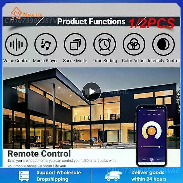 CASA 1/2KPL /DC 12V LED-kohdevalolamppu GU5.3 Matalapaine 3W 5W 6W 7W Valo 120 astetta 38 astetta Työhuone Keittiö Kotiin Style A 1pc A1