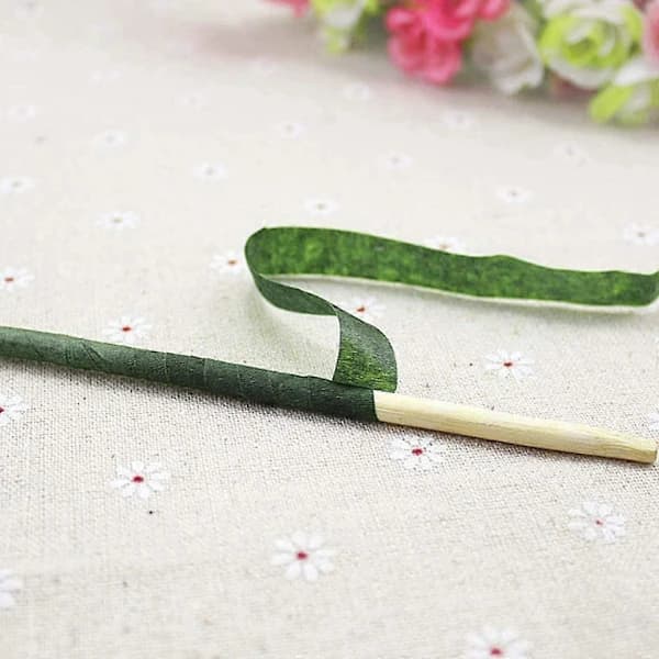 3-pack grön floristtejp 1/2 tum per 30 m (Mörkgrön)