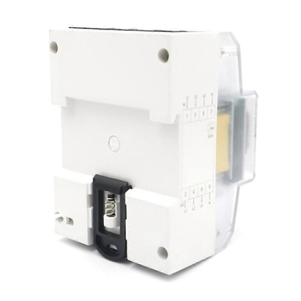 3-faset 4-leder Energimåler 220/380V 5-80A Energiforbrug KWh Måler DIN-skinne Montering Digital