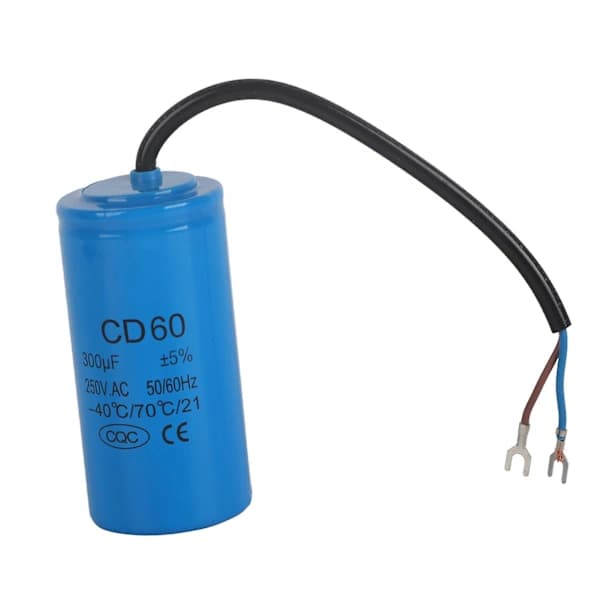 CD60 250V 300uf Kondensator til omkobling, eksplosionssikker, tilbehør til husholdningsapparater