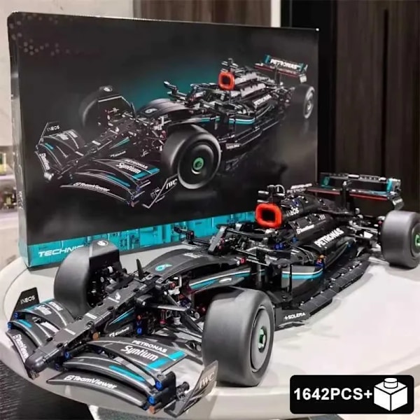 F1 42171 W14 E Teknisk 1642 Dele 1 8 Byggeklodser By Super Speed Racerbil Samlemodel Køretøj DIY Samlelegetøj Børnegave W241029.Ca