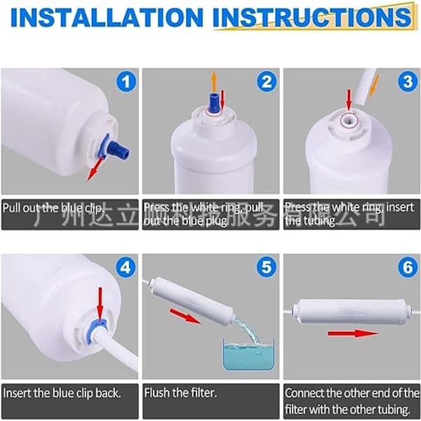 DA29-10505J Kylskåpsfilter Kylskåpsfilter vattenfilter Vit