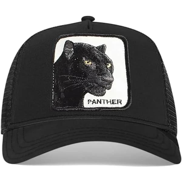 Unisex Animal Mesh Trucker Hat Square Patch Baseball Caps til kvinder