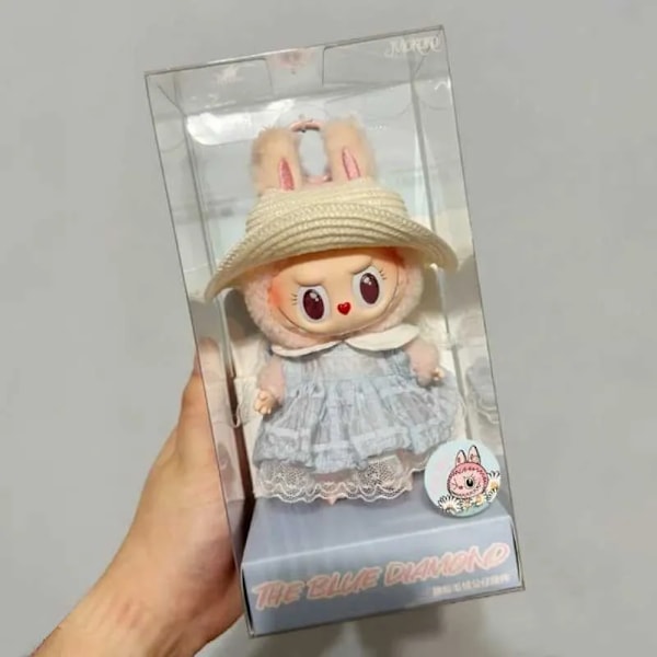 Labubu The Monsters Collection Hängsmycke Serie Vår Vild Hem Söt Mokoko Pumpa Lila Labubu Julklapp T250222.Ca