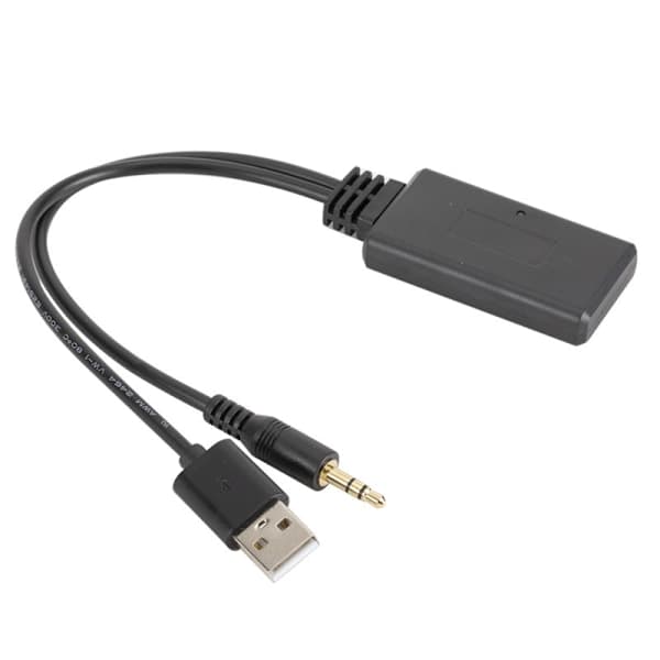Bil AUX 3,5MM Bluetooth Ljudkabel Audiomottagare