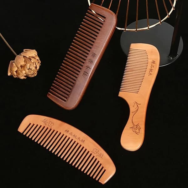 2 ST Hårkam Skjeggkam C C C