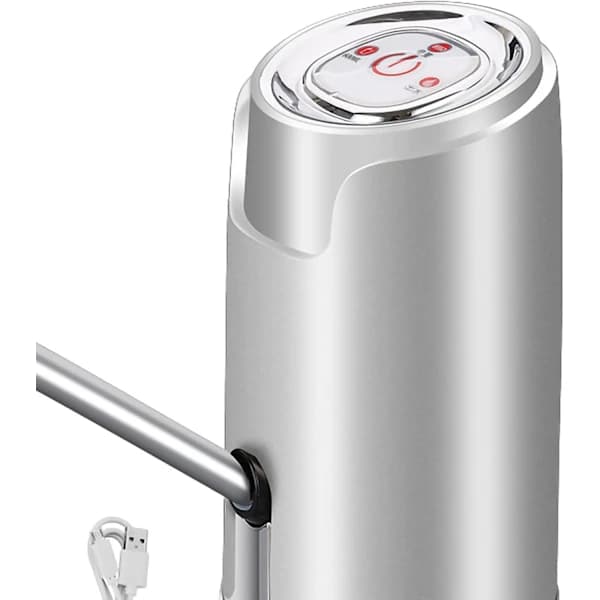 2025 Senaste modellen vattendispenser, ABS elektrisk USB intelligent kvantitativ spraylack dryckespump, bärbar dricksvattendispenserpump för