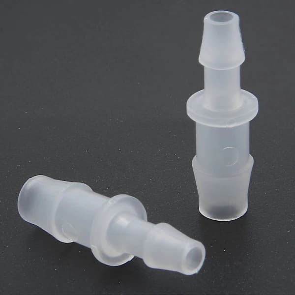 [CA] 2 st Plastslangnippelreducerare, 3/8 \" till 1/4 \" Anslutningsskarv