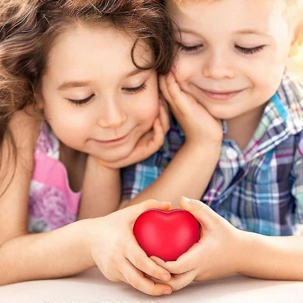 {ca}24 stk. Valentinsdag stressbolde, stressbolde til skolekarnevalsbelønning, Valentinsdag gavepose 2025:e