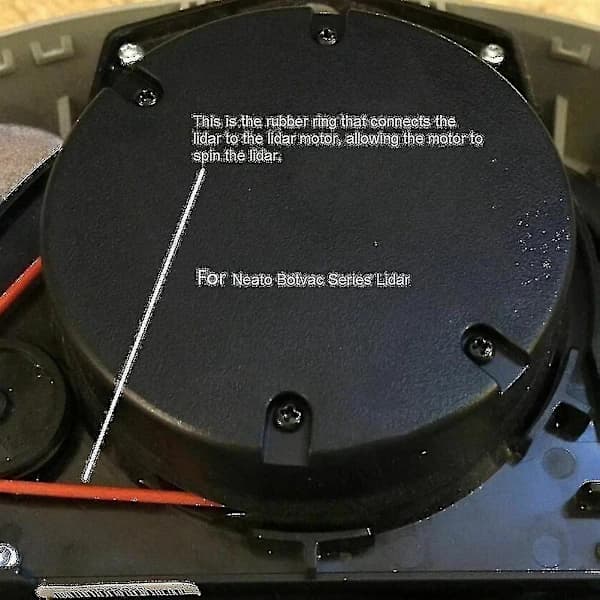 [CA] 5-pak Erstatnings Sidebørste Motor O-ring Drivrem, Kompatibel med Neato