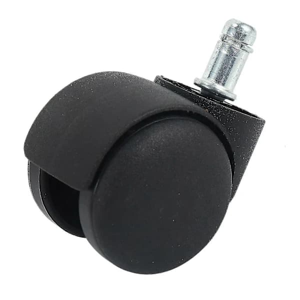 50 mm kontorstolhjul - Sett med 10 - Svart