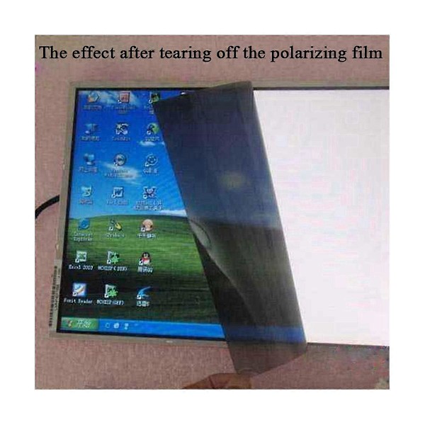 CASA Lineaarinen polarisaatiokalvo LCD/LED polarisoitu suodatin polarisaatiokalvo polarisaatiovalokuvaukseen 10X10cm