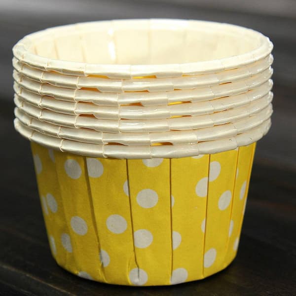 100 st Cupcake-pappers, Bakformar, Muffinsformar, Lila
