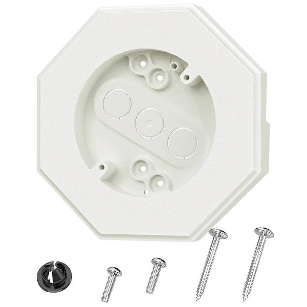 Oktagon Sidepanel Monteringssæt, 8141 Vertikale Sidepanel Lamper Monteringsplade Sidepanel Lysblok til 1/2 tomme