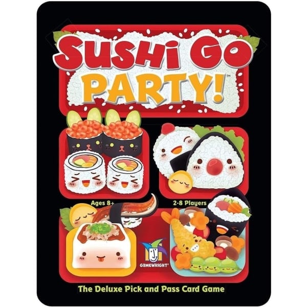 Spelutgivare | Sushi Go Party! | Kortspel | Ålder 8+ | 2-8 spelare | 20 minuters speltid