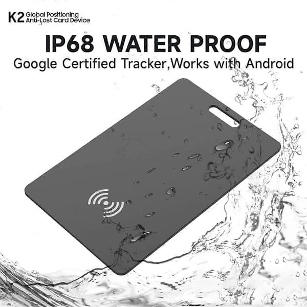 Pungfinder til Android, Genopladelig Bluetooth-objektlokalisator Sort