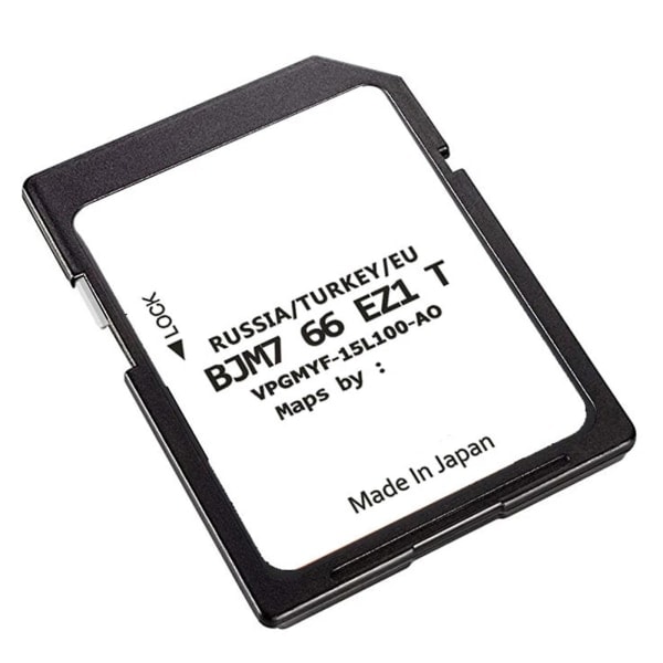 För Mazda Connect Navigations-SD-minneskort för GPS OEM-del BJM7 66 Ez1t
