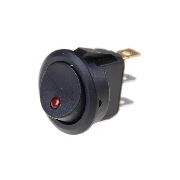 Nytt 5 stk/sett 12V Bil Rund Punkt LED Lys Vippebryter Salg