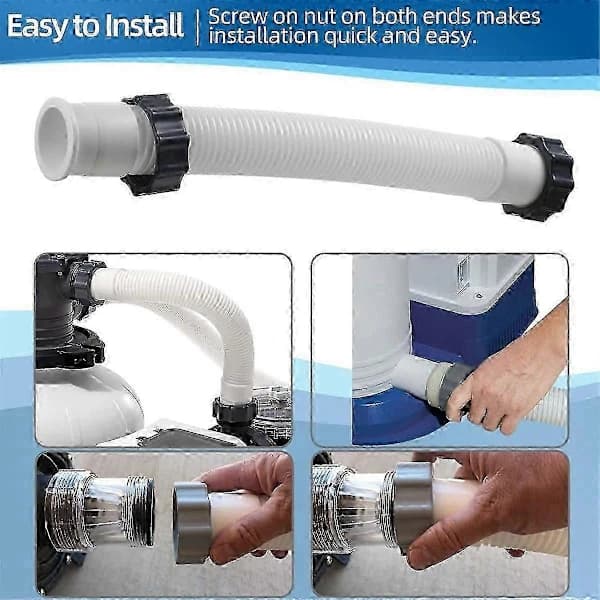 Pool Filter Pumpe Sammenkoblingsslangesæt til 11535 Model