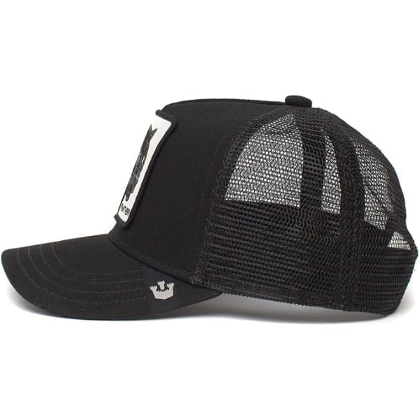 Barn Black Panther Trucker Cap Bros. Vit panter Hvit panter White panther
