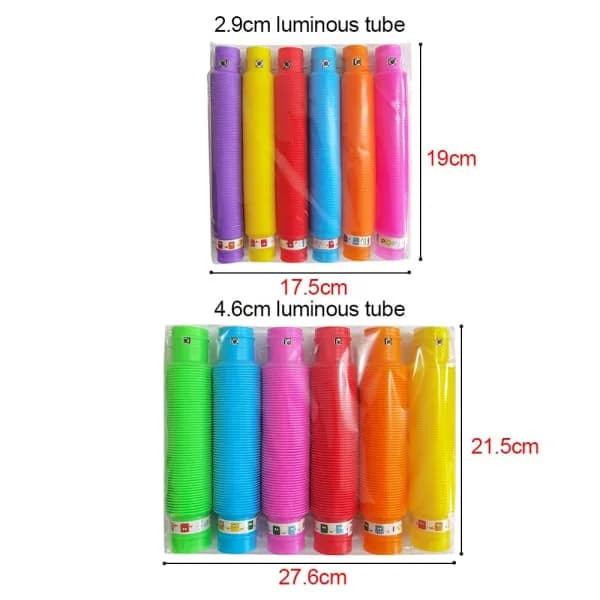 Pop Tubes LED-blink 2.9CM2 2 2.9cm2
