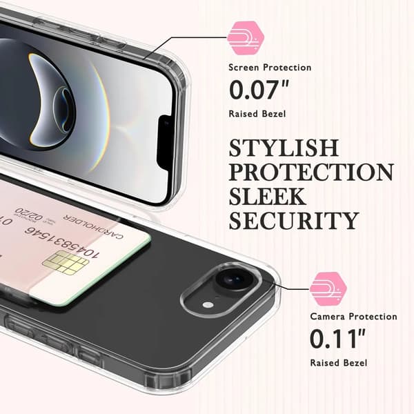 iPhone 16E Lompakkokotelo Korttipidike
