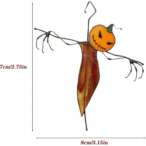 Orange Halloween-dekoration för utomhusbruk, för vardagsrumsfester