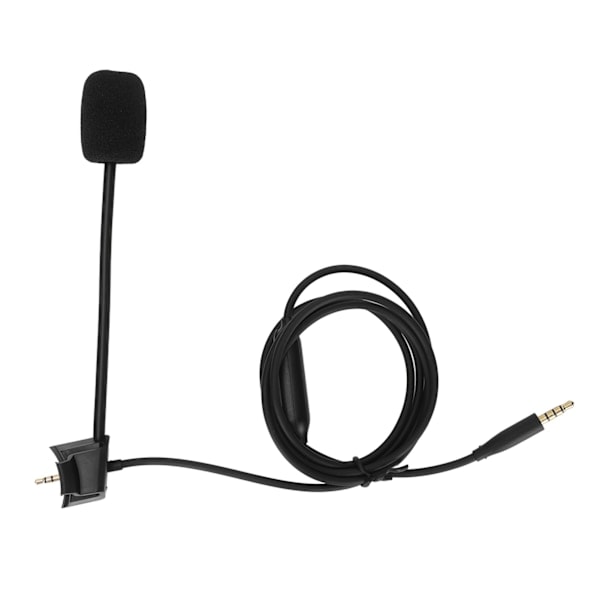 Boom Mikrofonkabel Profesjonell Støyreduserende Mute-knapp Hodetelefon Boom Mikrofonkabel for QC45
