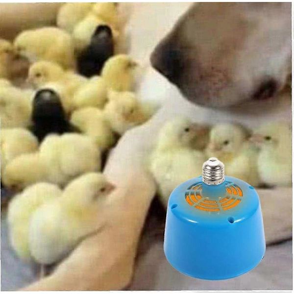 Animal Brooder Heat Lamp Chicken Coop, Even Heating Brooding Lamp with Body-Friendly Warmth, Flame Retardant Shell for Long-Lasting Use