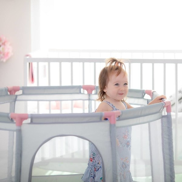 Ladida Leikkikehä ja pallomeri 50 pallolla, harmaa Grey one size