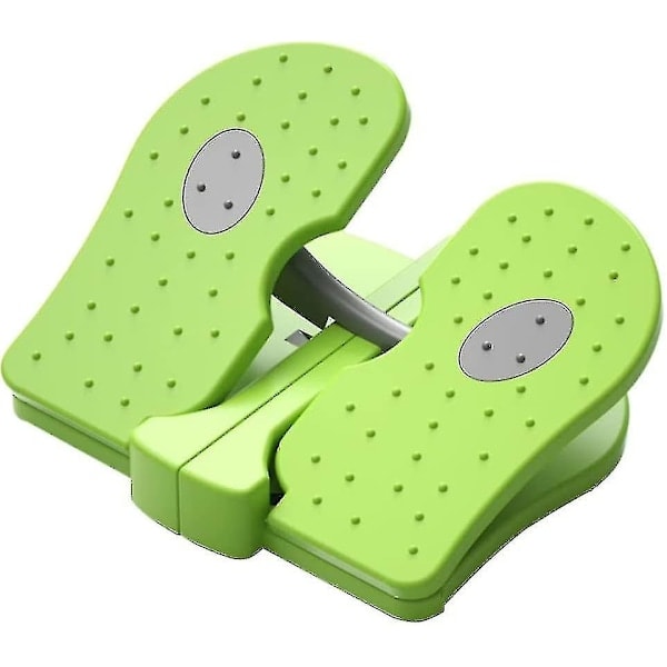 Mini Stepper Under Desk Treningsredskap Fotpedal Sammenleggbar Fitness Trappemaskin Grønn Pedal Treningsmaskin[D]